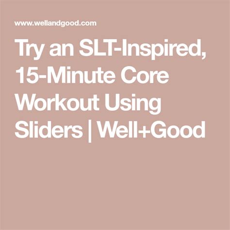 Try an SLT.
